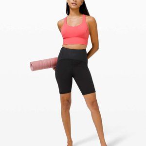 Lululemon Blissful Bend Super High-Rise Short 8"  - Black - Sz 6 NWT